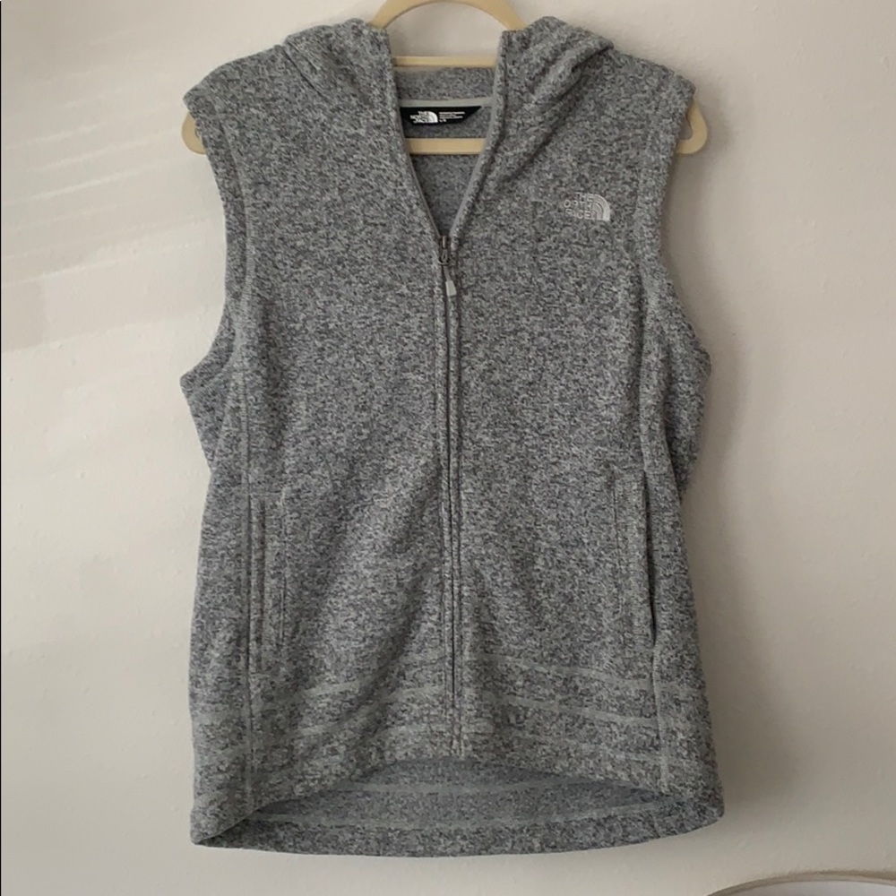 North Face Vest with Hood